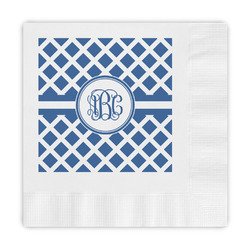 Diamond Embossed Decorative Napkins (Personalized)