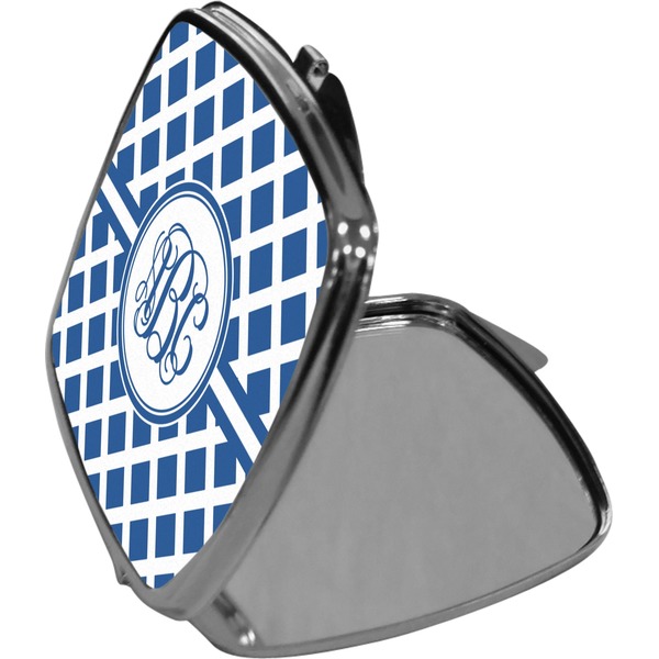 Diamond Compact Mirror (Side View)