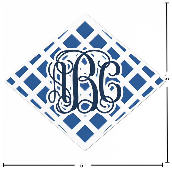 Diamond Custom Shape Iron On Patches - L - APPROVAL