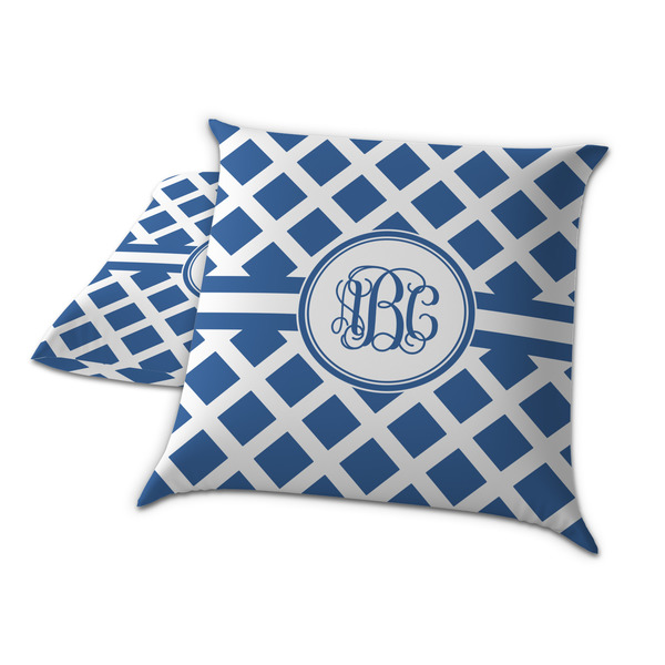Diamond Decorative Pillow Case - TWO