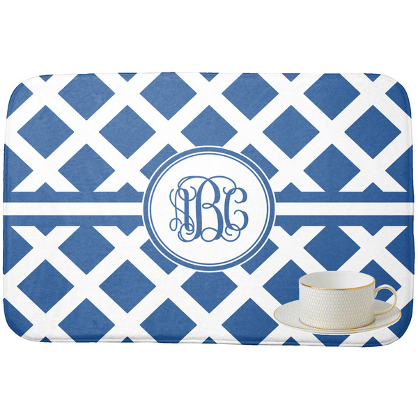 Diamond Dish Drying Mat - with cup