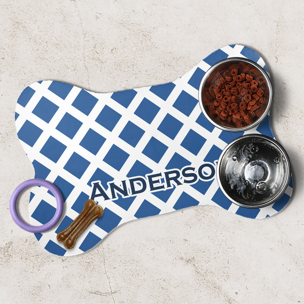 Diamond Dog Bone Shaped Mat Lifestyle