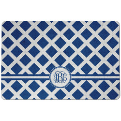 Diamond Dog Food Mat w/ Monogram