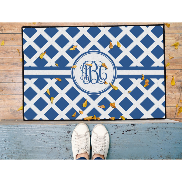Diamond Door Mat - LIFESTYLE (Med)