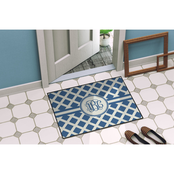 Diamond Door Mat Lifestyle