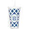 Diamond Double Wall Tumbler with Straw (Personalized)