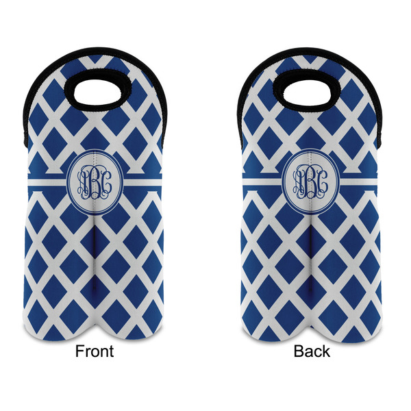 Diamond Double Wine Tote - APPROVAL (new)