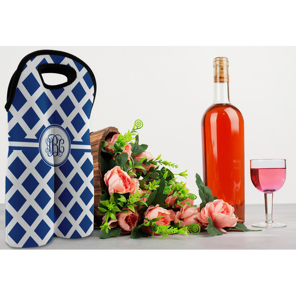 Diamond Double Wine Tote - LIFESTYLE (new)