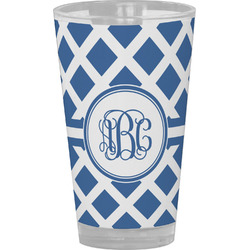 Diamond Pint Glass - Full Color (Personalized)