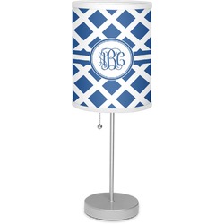Diamond Lamp with Drum Shade (Personalized)