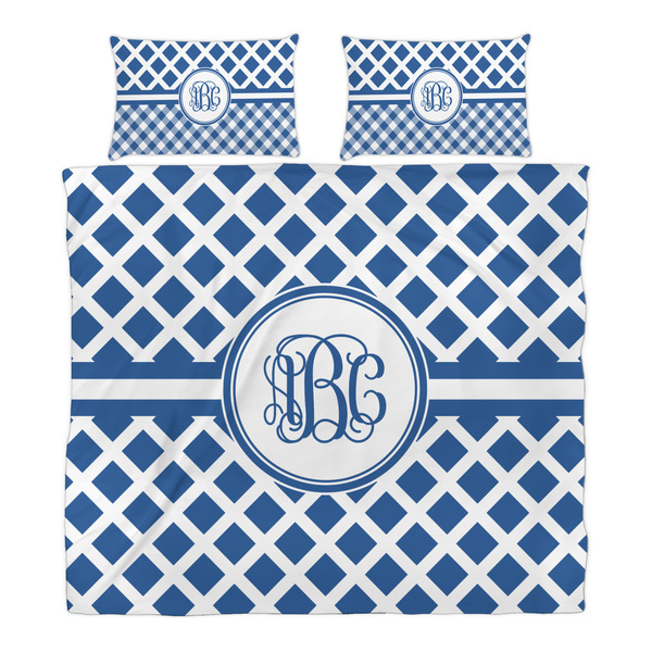 Diamond Duvet Cover Set - King - Alt Approval