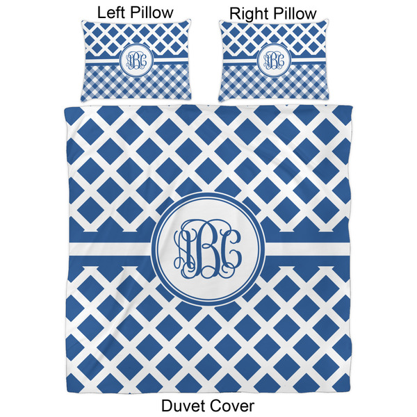 Diamond Duvet Cover Set - Queen - Approval