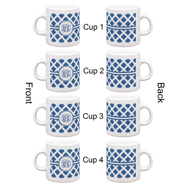 Diamond Espresso Cup Set of 4 - Apvl