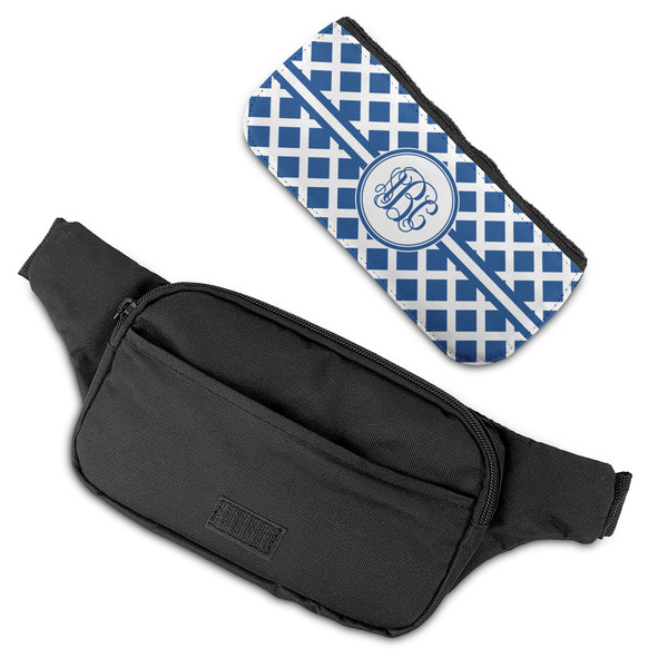 Diamond Fanny Packs - FLAT (flap off)