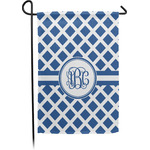 Diamond Small Garden Flag - Single Sided w/ Monograms