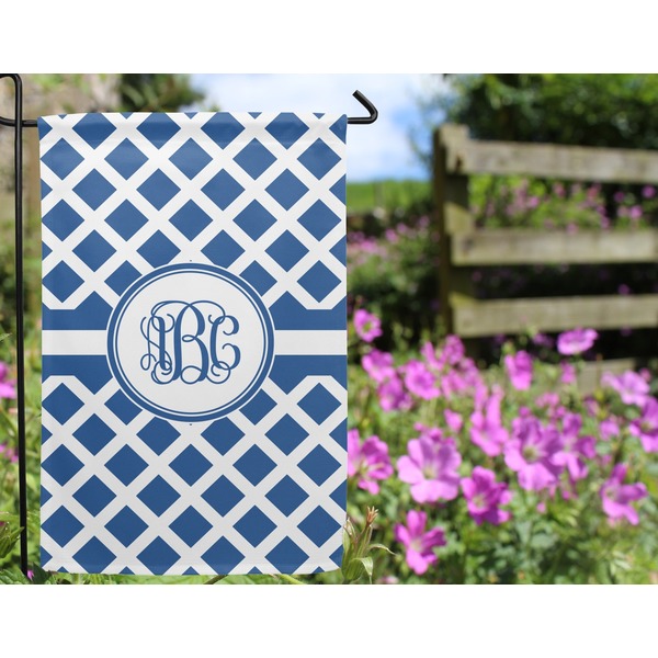 Diamond Garden Flag - Outside In Flowers
