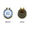 Diamond Golf Ball Hat Clip Marker - Apvl - GOLD