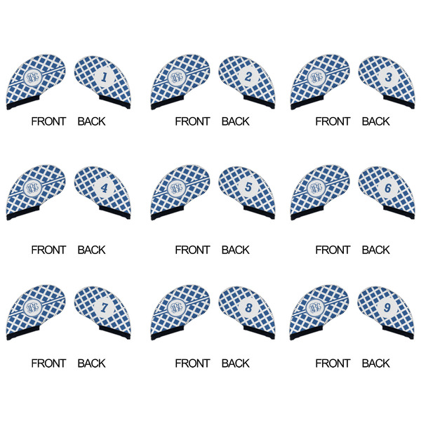 Diamond Golf Club Covers - APPROVAL (set of 9)