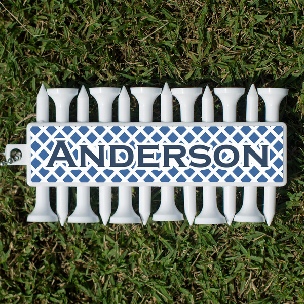 Custom Diamond Golf Tees & Ball Markers Set (Personalized)