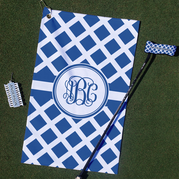 Custom Diamond Golf Towel Gift Set (Personalized)