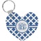 Diamond Heart Keychain (Personalized)