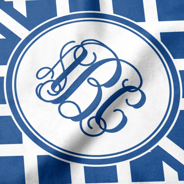 Diamond Hooded Baby Towel- Detail Close Up