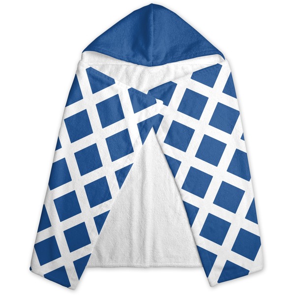 Diamond Hooded Towel - Folded