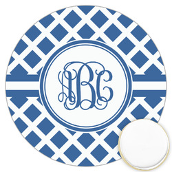 Diamond Printed Cookie Topper - 3.25" (Personalized)