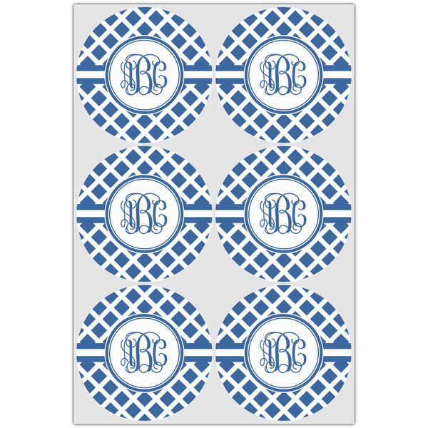 Diamond Icing Circle - Large - Set of 6