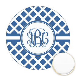 Diamond Printed Cookie Topper - Round (Personalized)