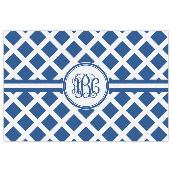 Diamond Indoor / Outdoor Rug - 2'x3' - Front Flat