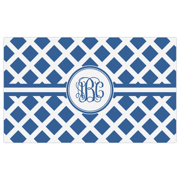 Diamond Indoor / Outdoor Rug - 3'x5' - Front Flat