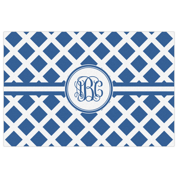 Diamond Indoor / Outdoor Rug - 4'x6' - Front Flat