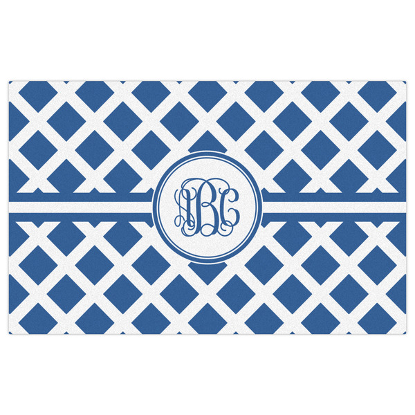 Diamond Indoor / Outdoor Rug - 5'x8' - Front Flat