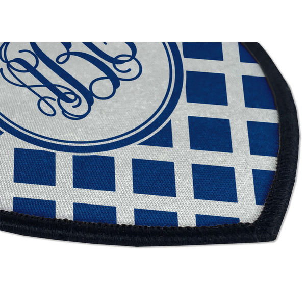 Diamond Iron on Shield 3 Detail