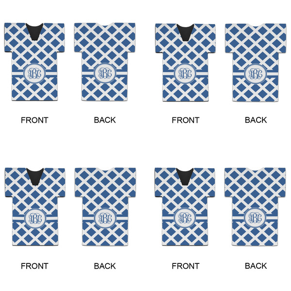 Diamond Jersey Bottle Cooler - Set of 4 - APPROVAL