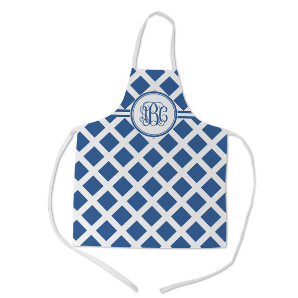 Custom Diamond Kid's Apron w/ Monogram