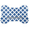 Diamond Bone Shaped Dog Food Mat (Personalized)