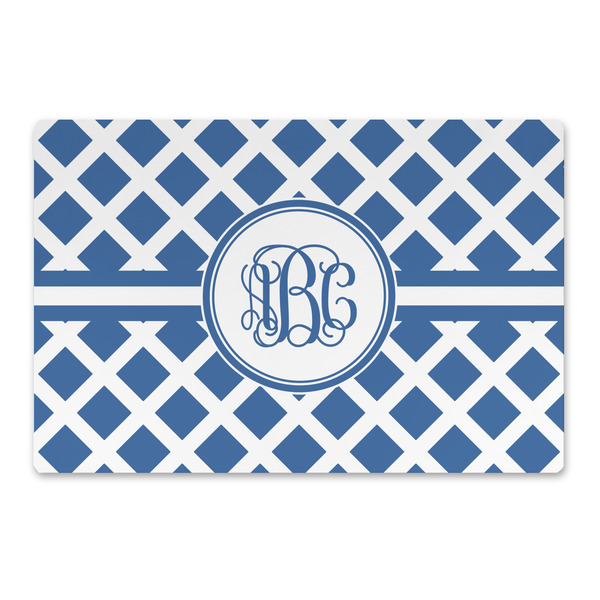 Custom Diamond Large Rectangle Car Magnet (Personalized)