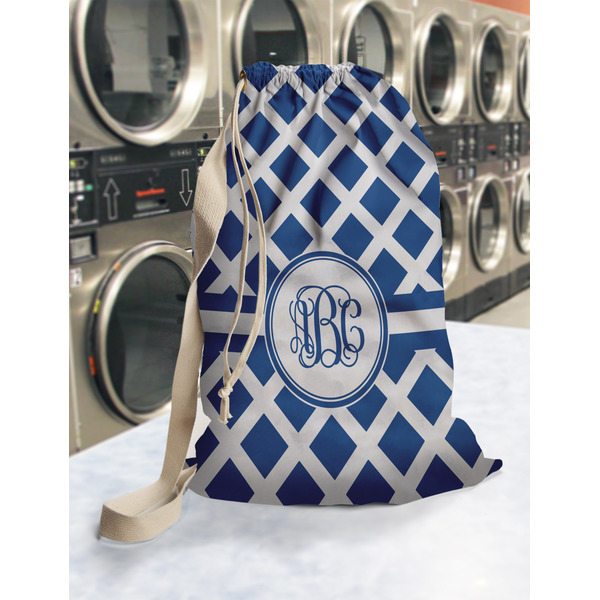Diamond Laundry Bag in Laundromat