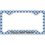 Diamond License Plate Frame - Style C (Personalized)