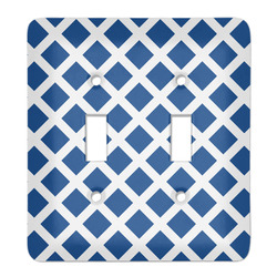 Diamond Light Switch Cover (2 Toggle Plate)
