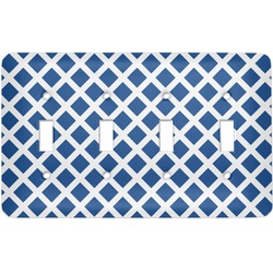 Diamond Light Switch Cover (4 Toggle Plate)