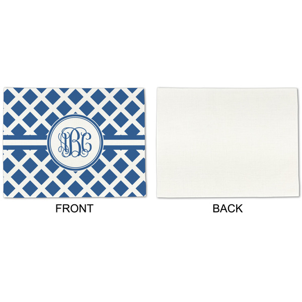 Diamond Linen Placemat - APPROVAL Single (single sided)