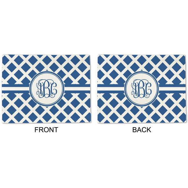 Diamond Linen Placemat - APPROVAL (double sided)