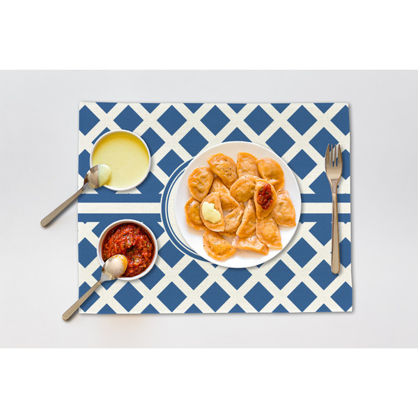 Diamond Linen Placemat - Lifestyle (single)