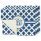 Diamond Single-Sided Linen Placemat - Set of 4 w/ Monogram
