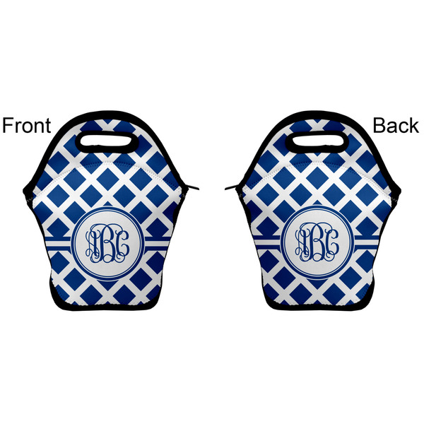Diamond Lunch Bag - Front and Back