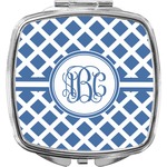 Diamond Compact Makeup Mirror (Personalized)