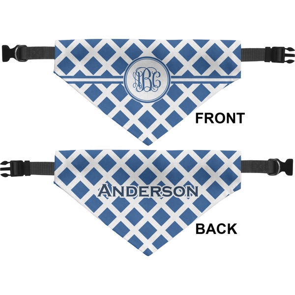 Diamond Medium Dog Bandana Approval